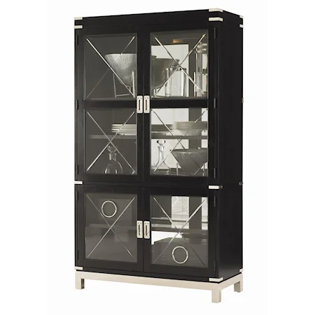 Glacier Curio Cabinet